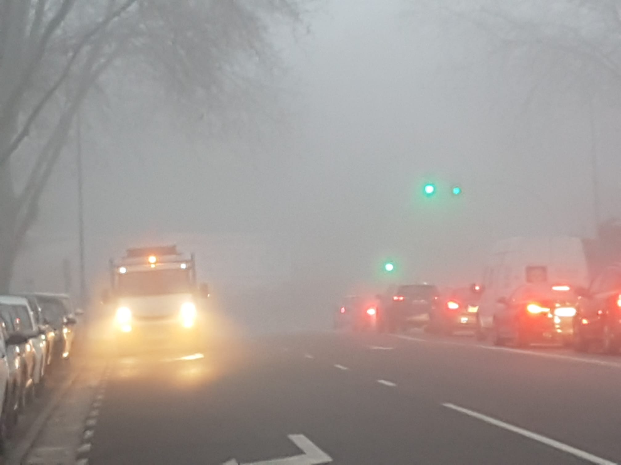 Fotos: Valladolid amanece cubierta de niebla