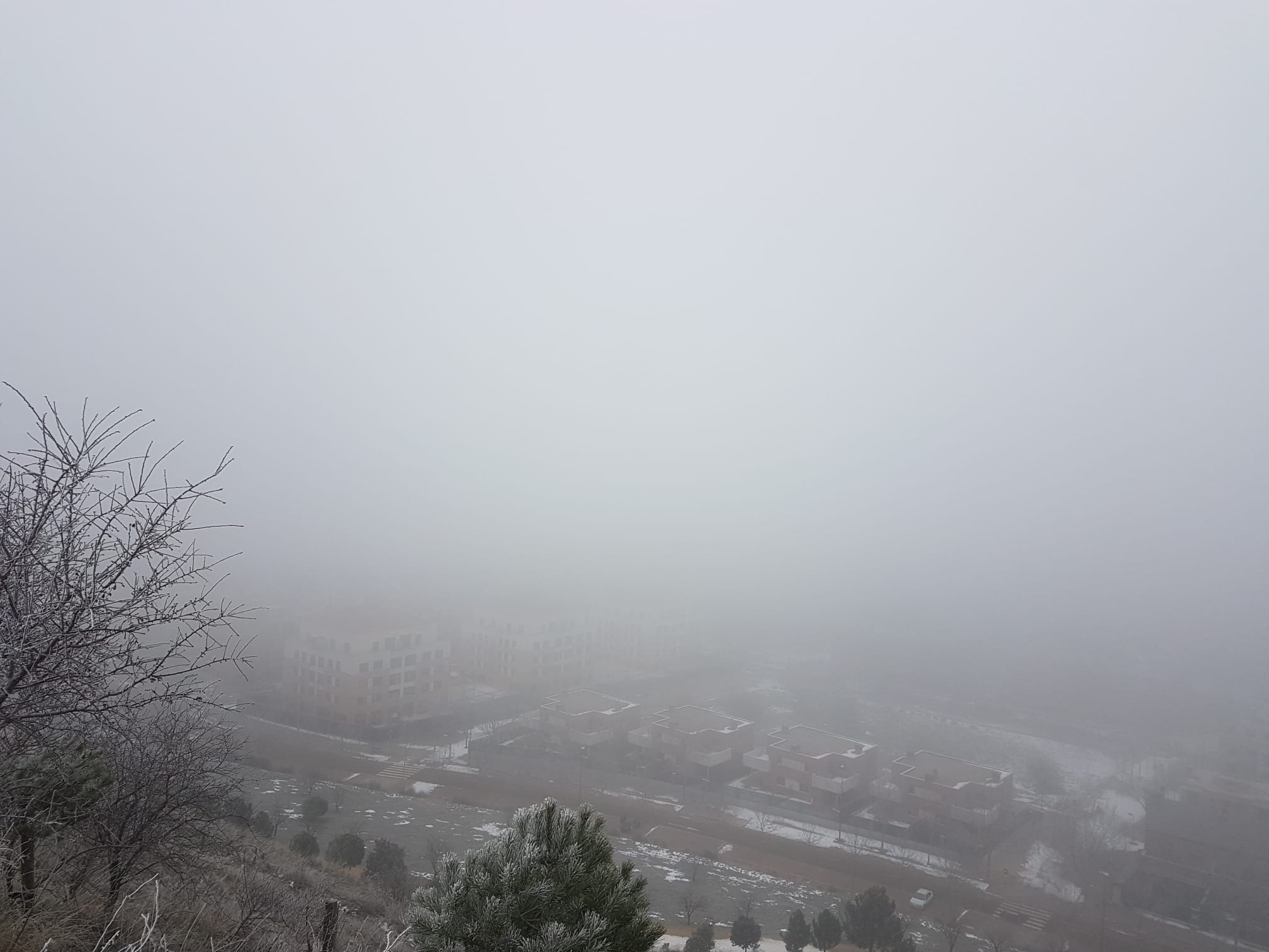 Fotos: Valladolid amanece cubierta de niebla