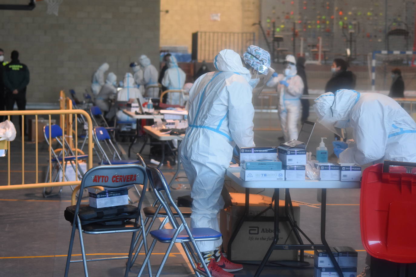 Primer cribado masivo en la provincia de Palencia