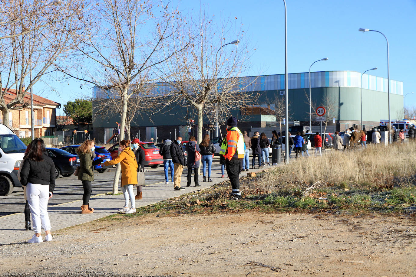 Cribado para detección de la Covid 19 en La Lastrilla 