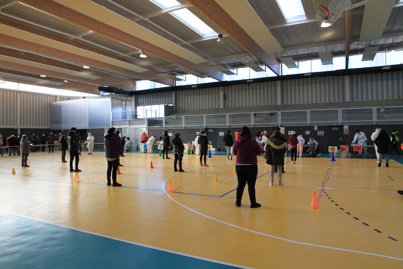 Cribado para detección de la Covid 19 en La Lastrilla 