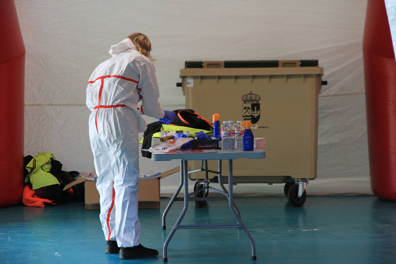 Cribado para detección de la Covid 19 en La Lastrilla 