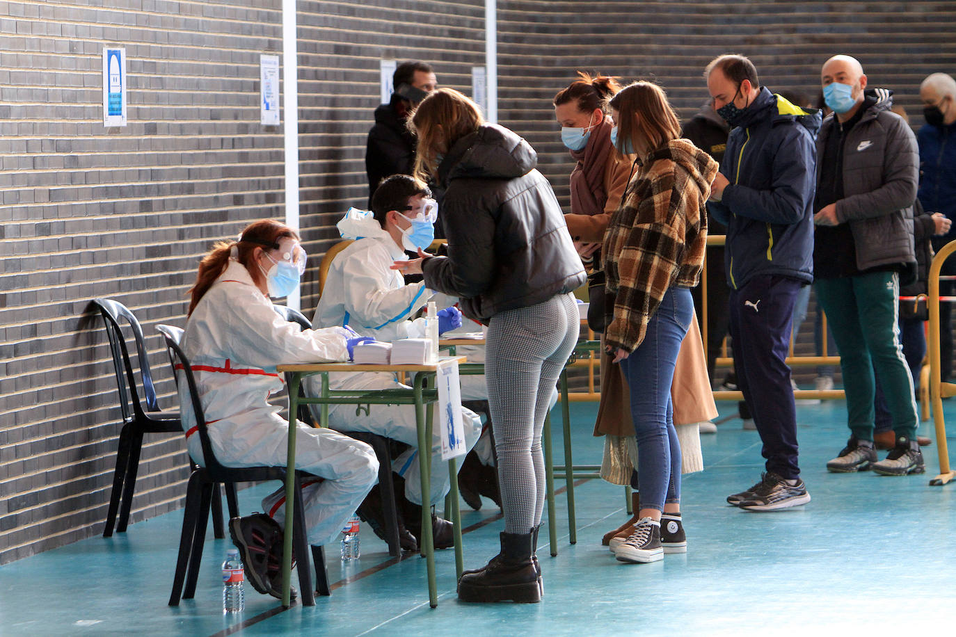 Cribado para detección de la Covid 19 en La Lastrilla 