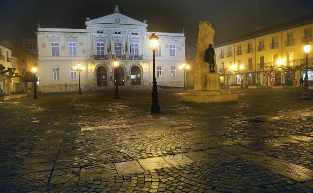 Plaza Mayor de Palencia. 