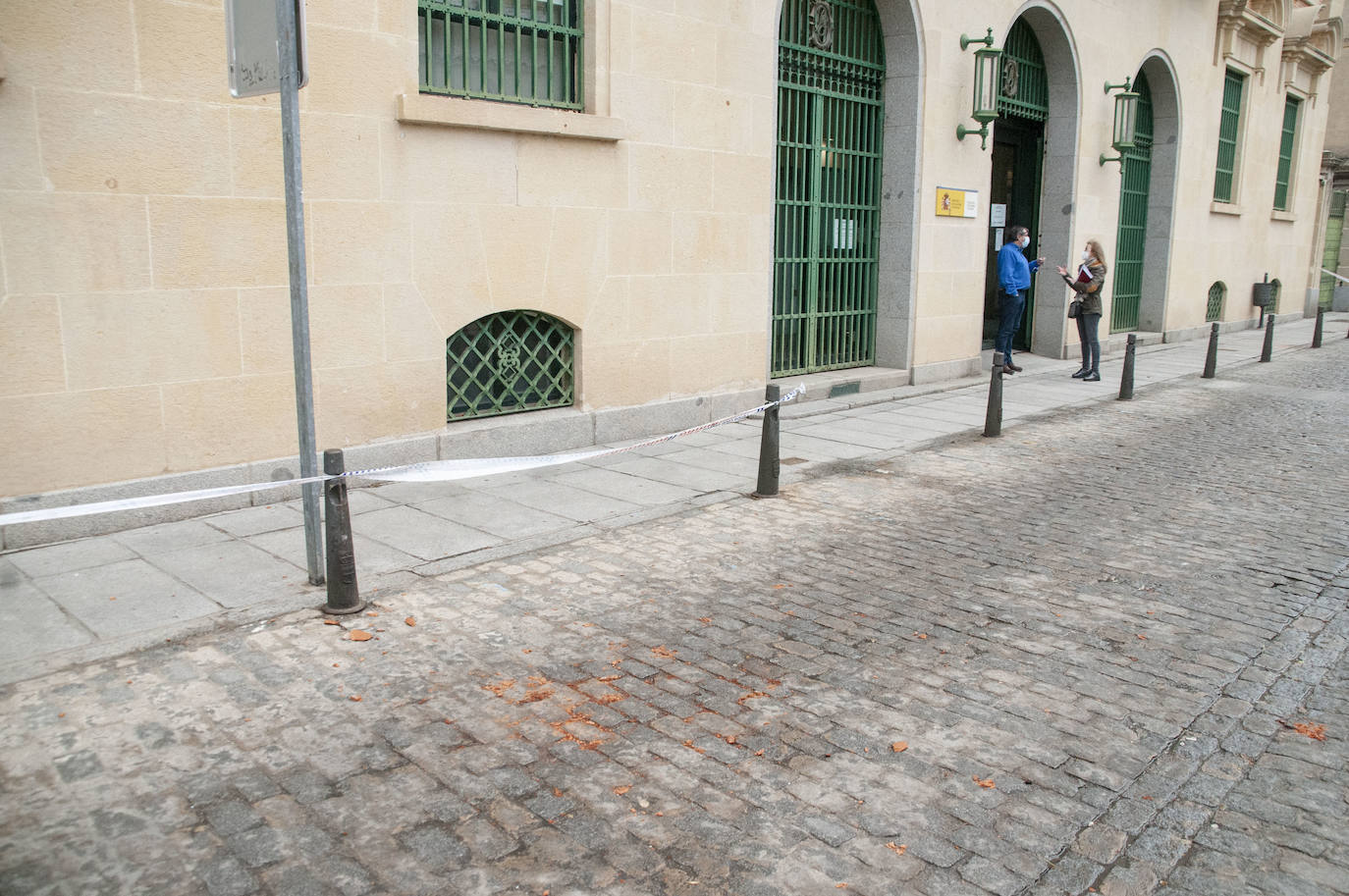 La borrasca Hortensia deja fuertes vientos en Segovia