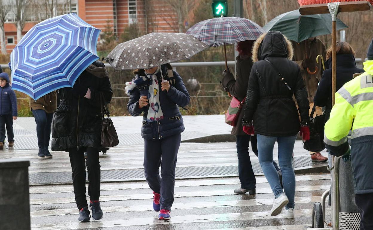 Viento en Valladolid.