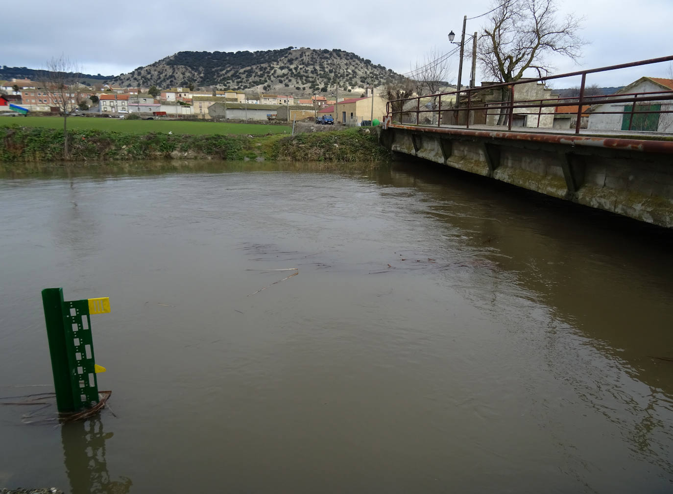 Fotos: Crecida del río Pisuerga en Valladolid y la provincia