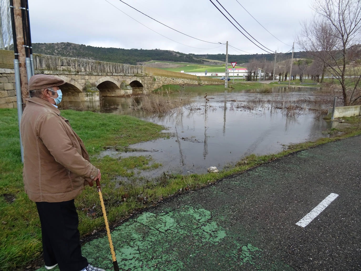 Fotos: Crecida del río Pisuerga en Valladolid y la provincia