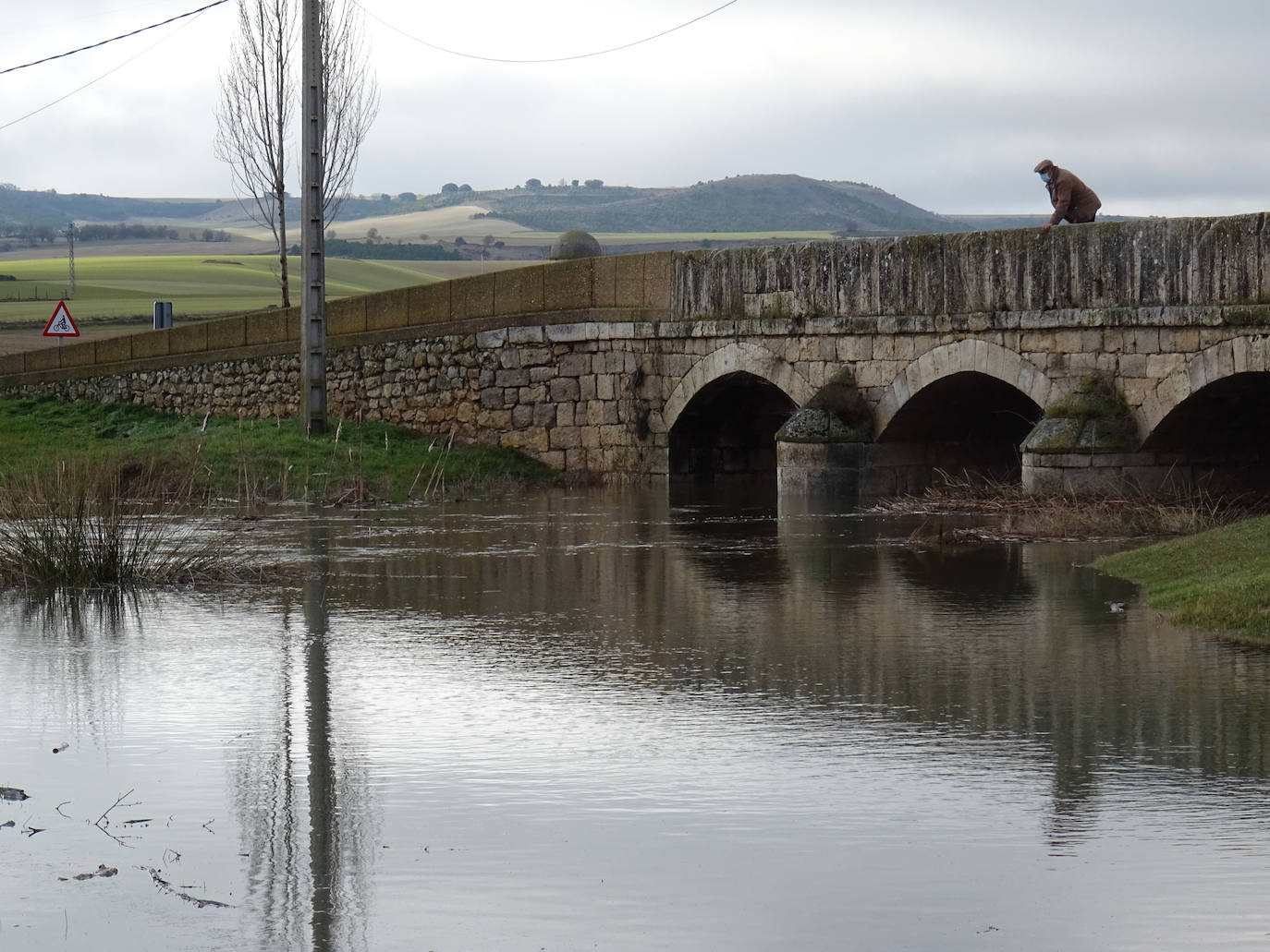 Fotos: Crecida del río Pisuerga en Valladolid y la provincia