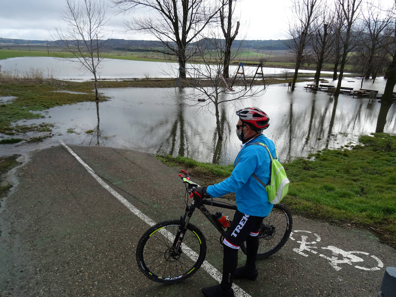 Fotos: Crecida del río Pisuerga en Valladolid y la provincia