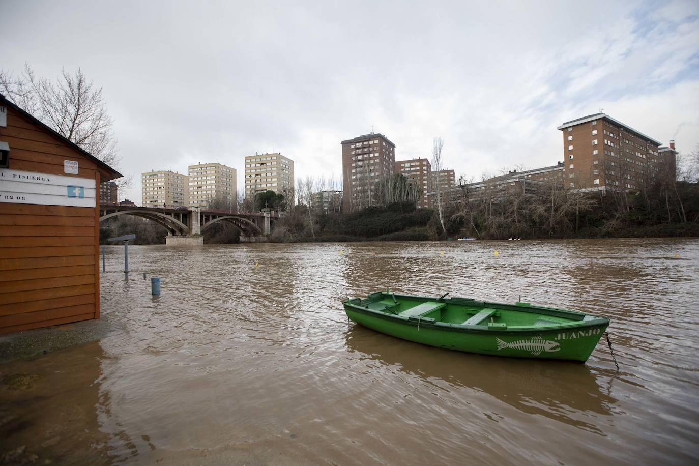 Fotos: Crecida del río Pisuerga en Valladolid y la provincia