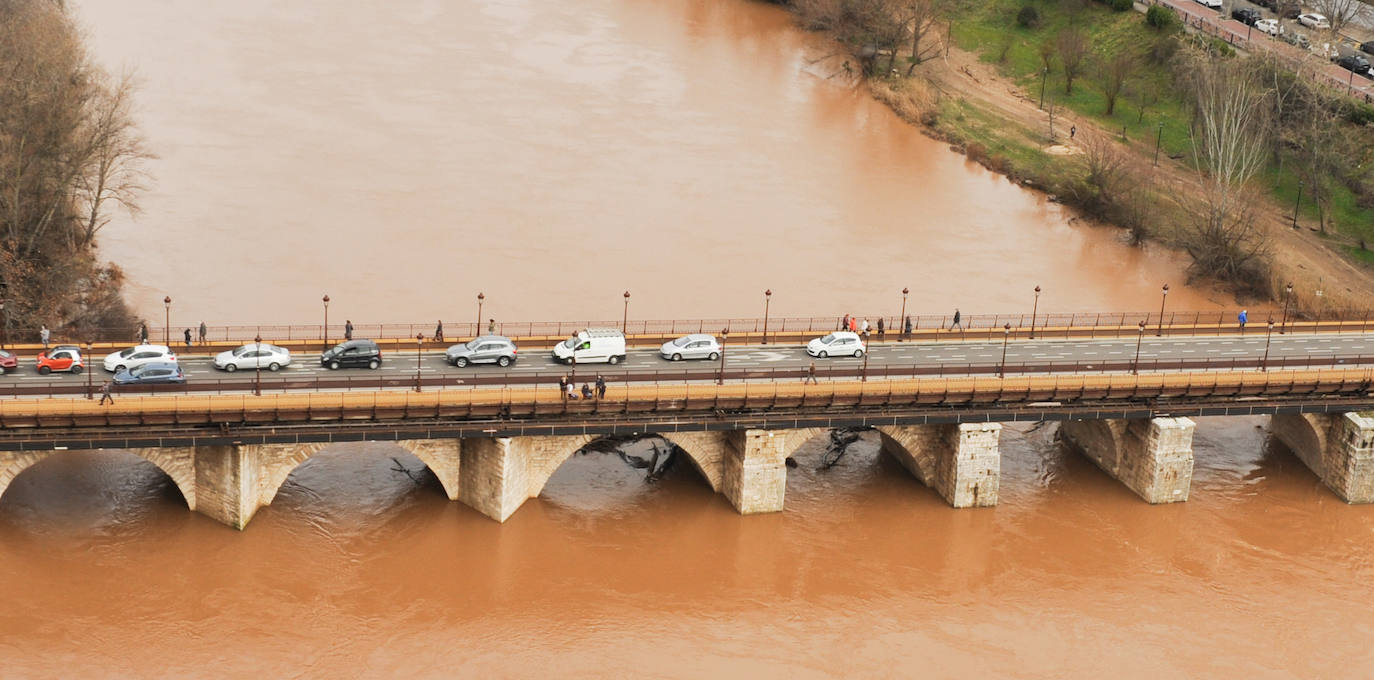 El Pisuerga, a su paso por Valladolid