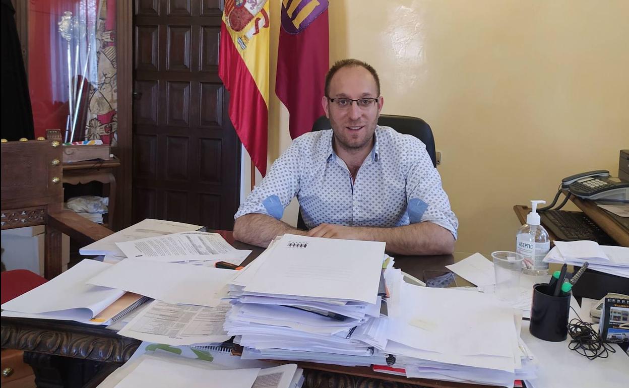 El alcalde de Ciudad Rodrigo, Marcos Iglesias.