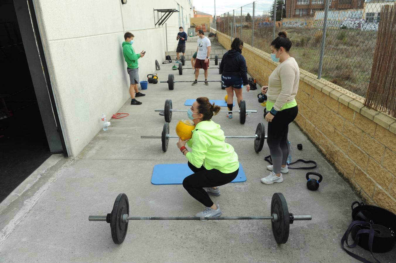 Fotos: El gimnasio sale a la calle