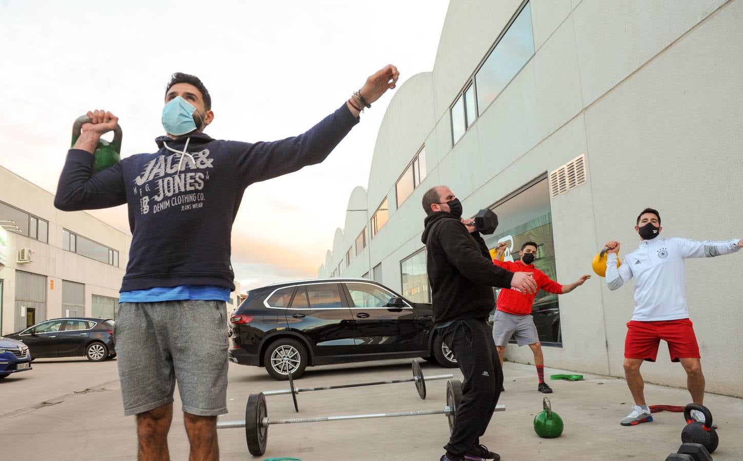 Fotos: El gimnasio sale a la calle