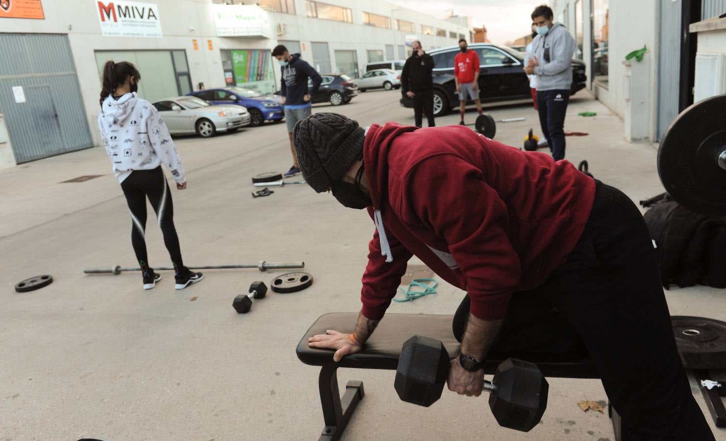 Fotos: El gimnasio sale a la calle