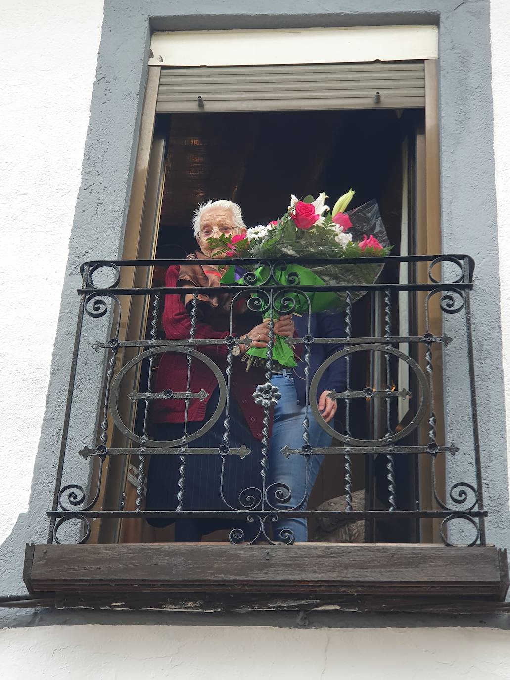Fotos: Josefa Ripoll Martín celebra sus 100 años en Garcibuey, Salamanca