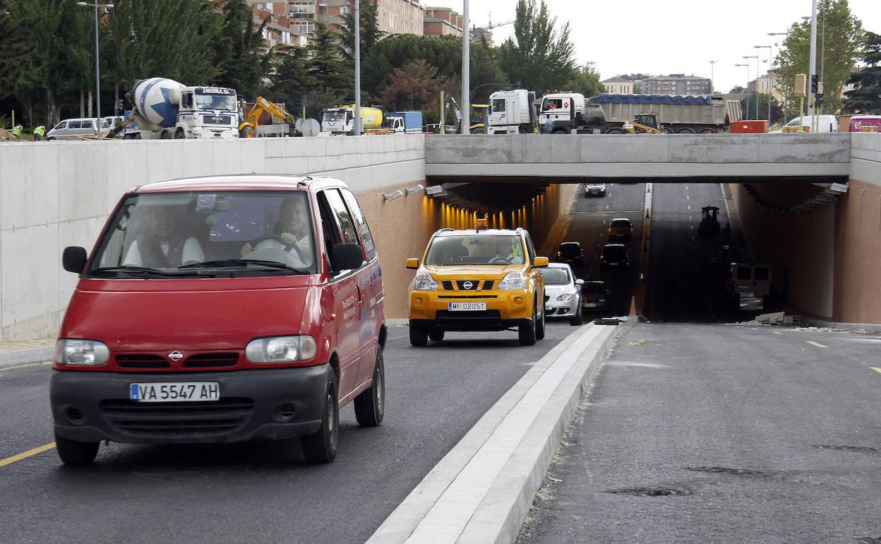 Túnel de la avenida Salamanca. .