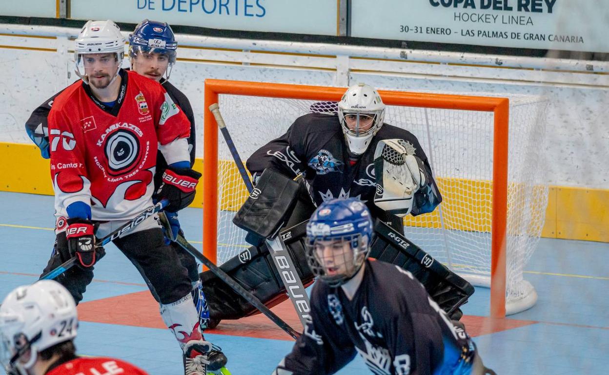 Imagen del partido de Copa disputado por CPLV y Tres Cantos