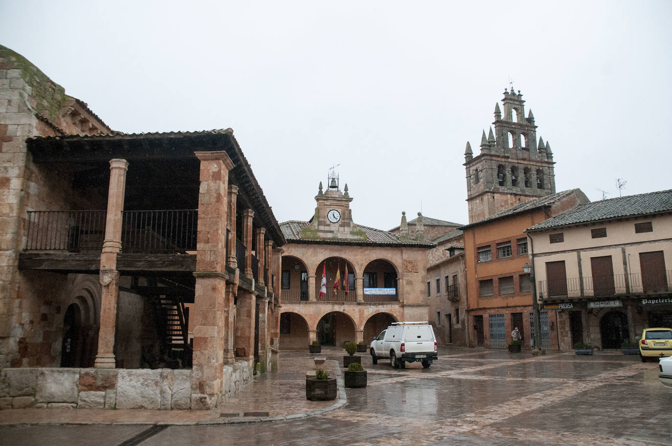 Nuevas restricciones en la localidad segoviana de Ayllón 
