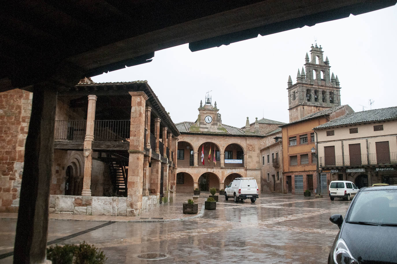 Nuevas restricciones en la localidad segoviana de Ayllón 