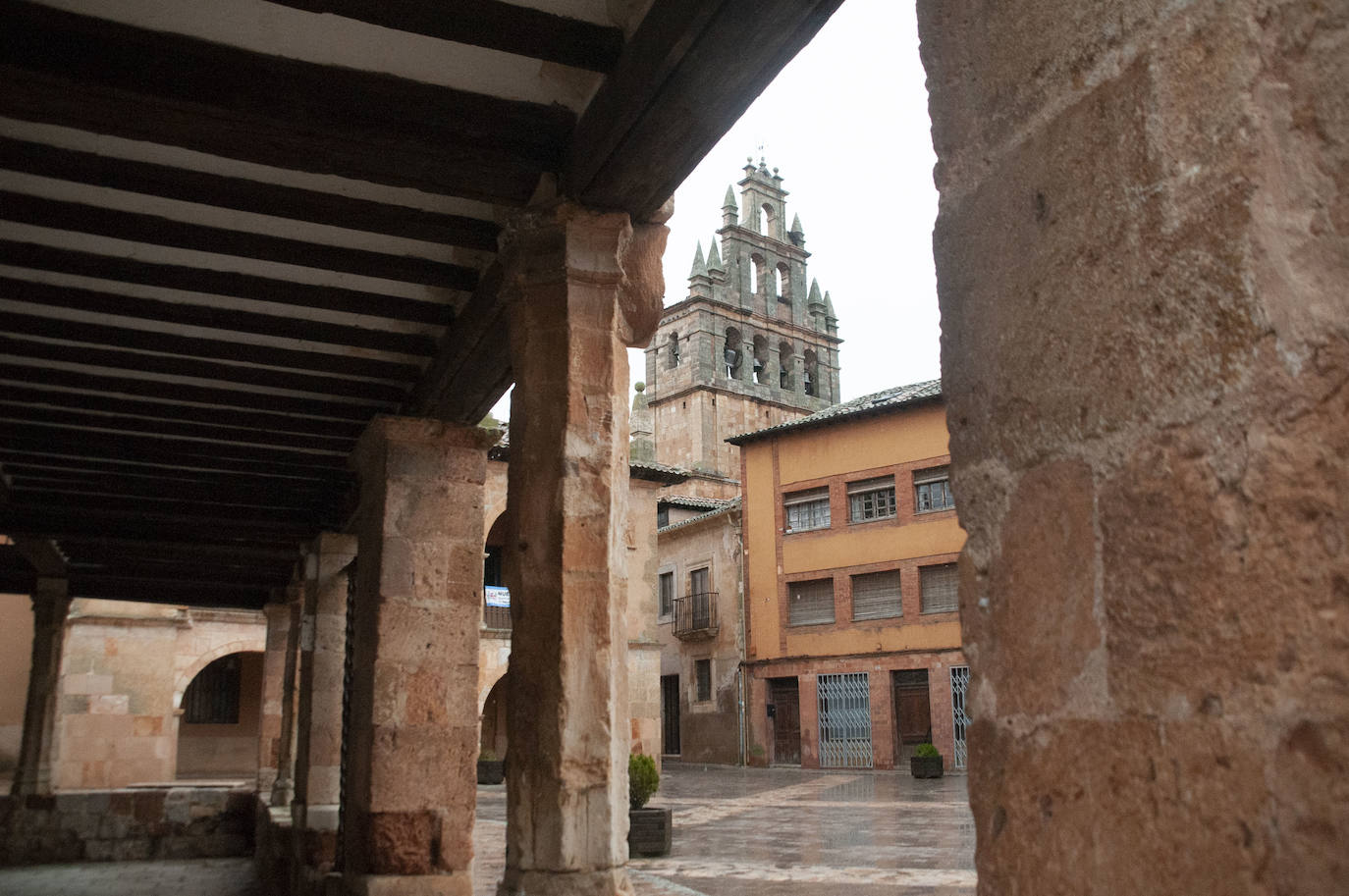 Nuevas restricciones en la localidad segoviana de Ayllón 