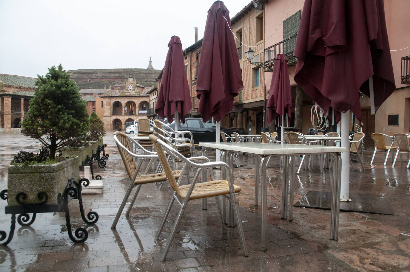 Nuevas restricciones en la localidad segoviana de Ayllón 