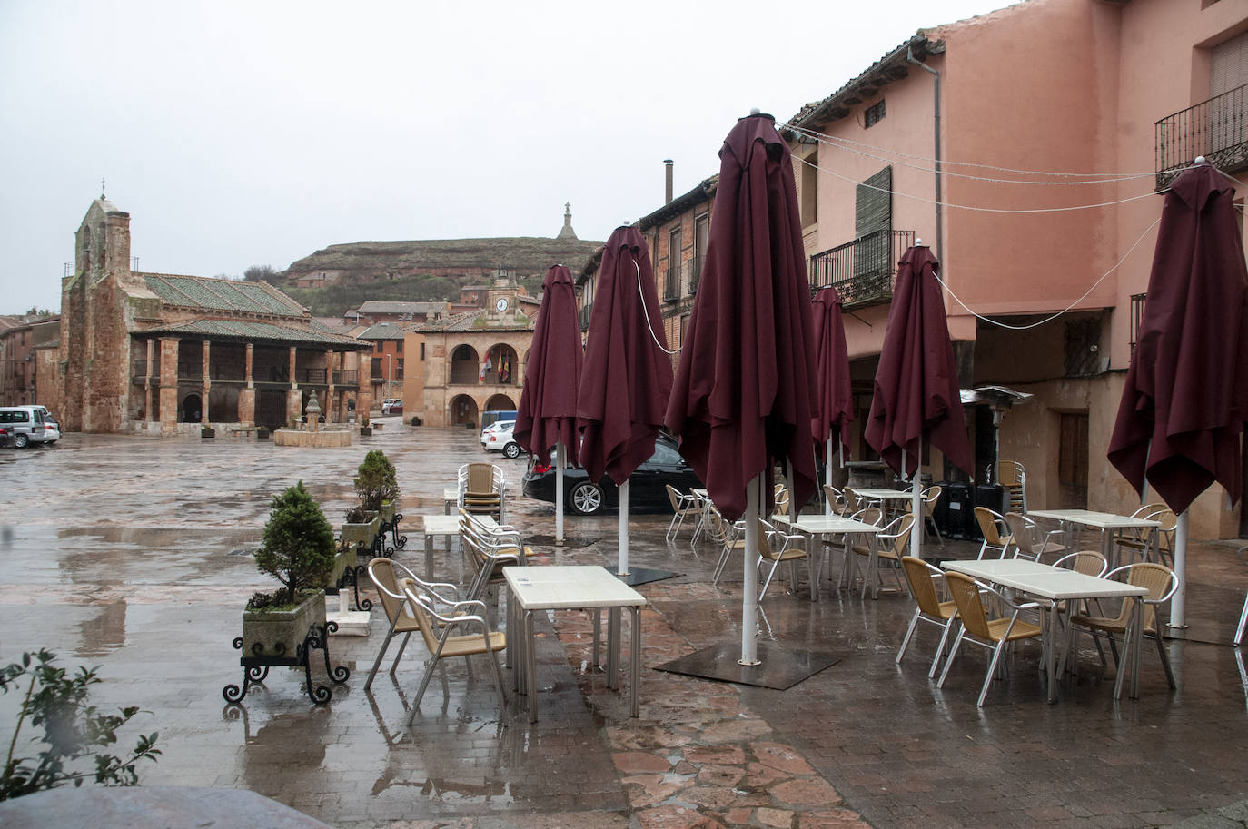 Nuevas restricciones en la localidad segoviana de Ayllón 