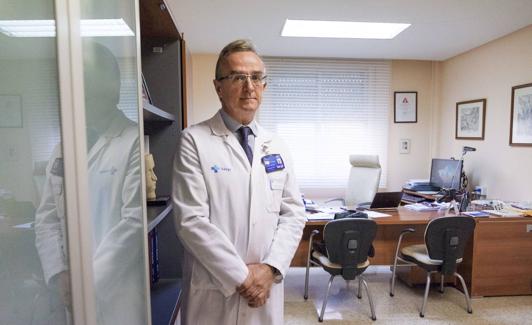 Marcelo Jiménez, en su despacho