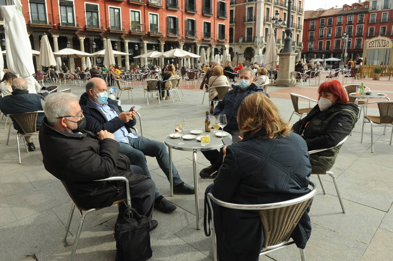 Fotos: Las terrazas se llenan en Valladolid