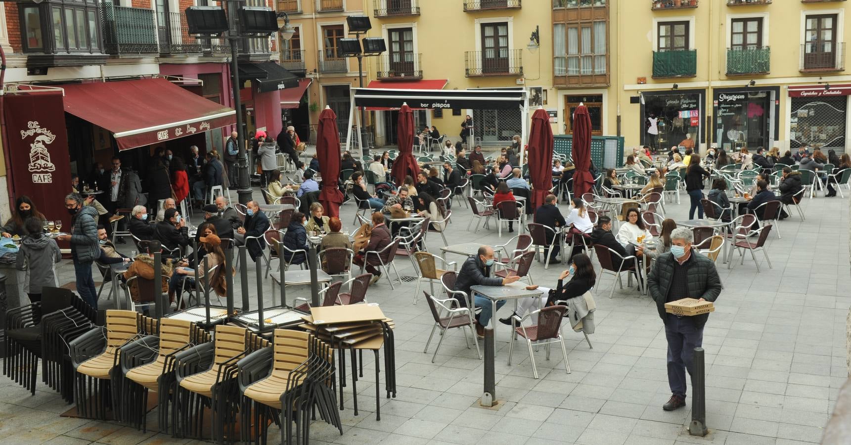 Fotos: Las terrazas se llenan en Valladolid