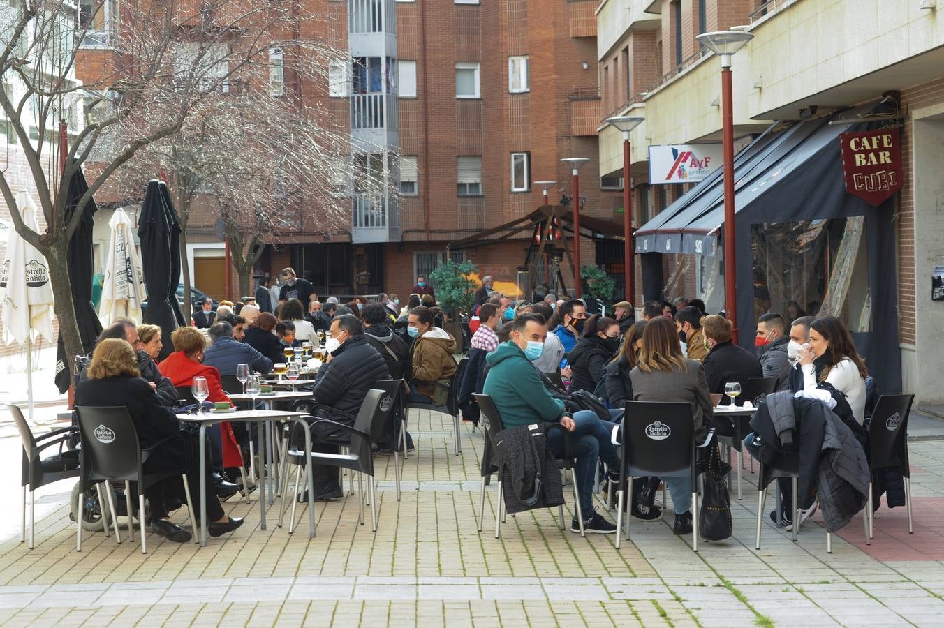 Fotos: Las terrazas se llenan en Valladolid