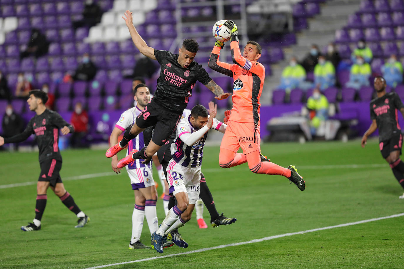 Así ha sido el partido entre el Real Valladolid y el Real Madrid. 