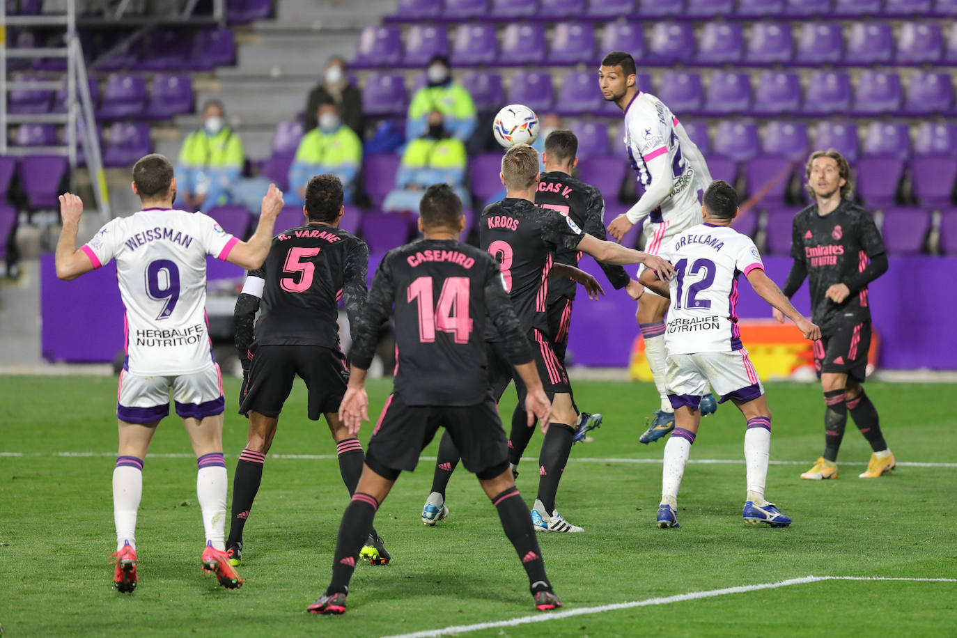 Así ha sido el partido entre el Real Valladolid y el Real Madrid. 