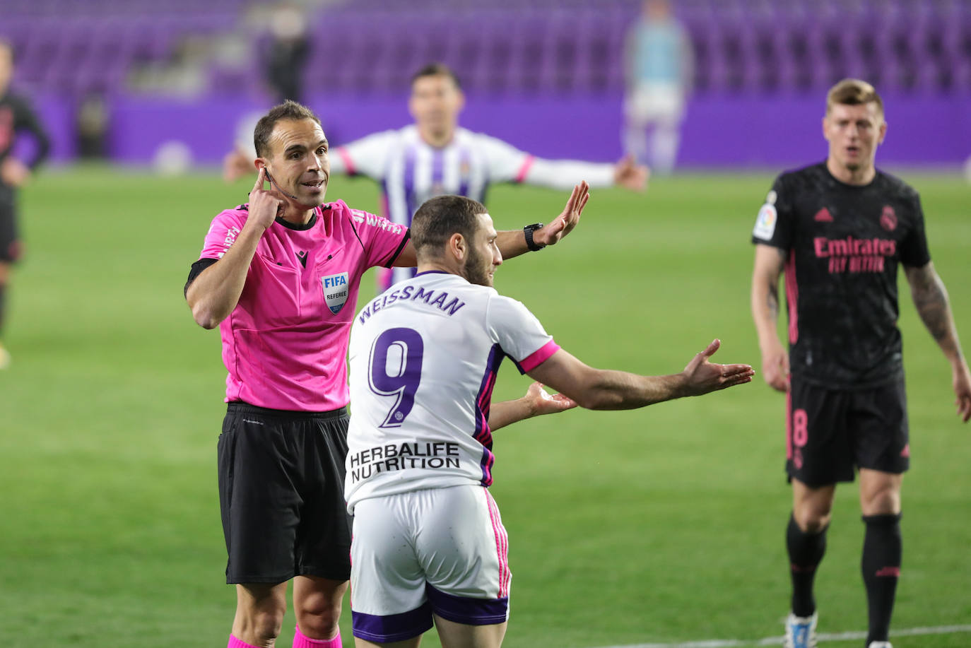 Así ha sido el partido entre el Real Valladolid y el Real Madrid. 