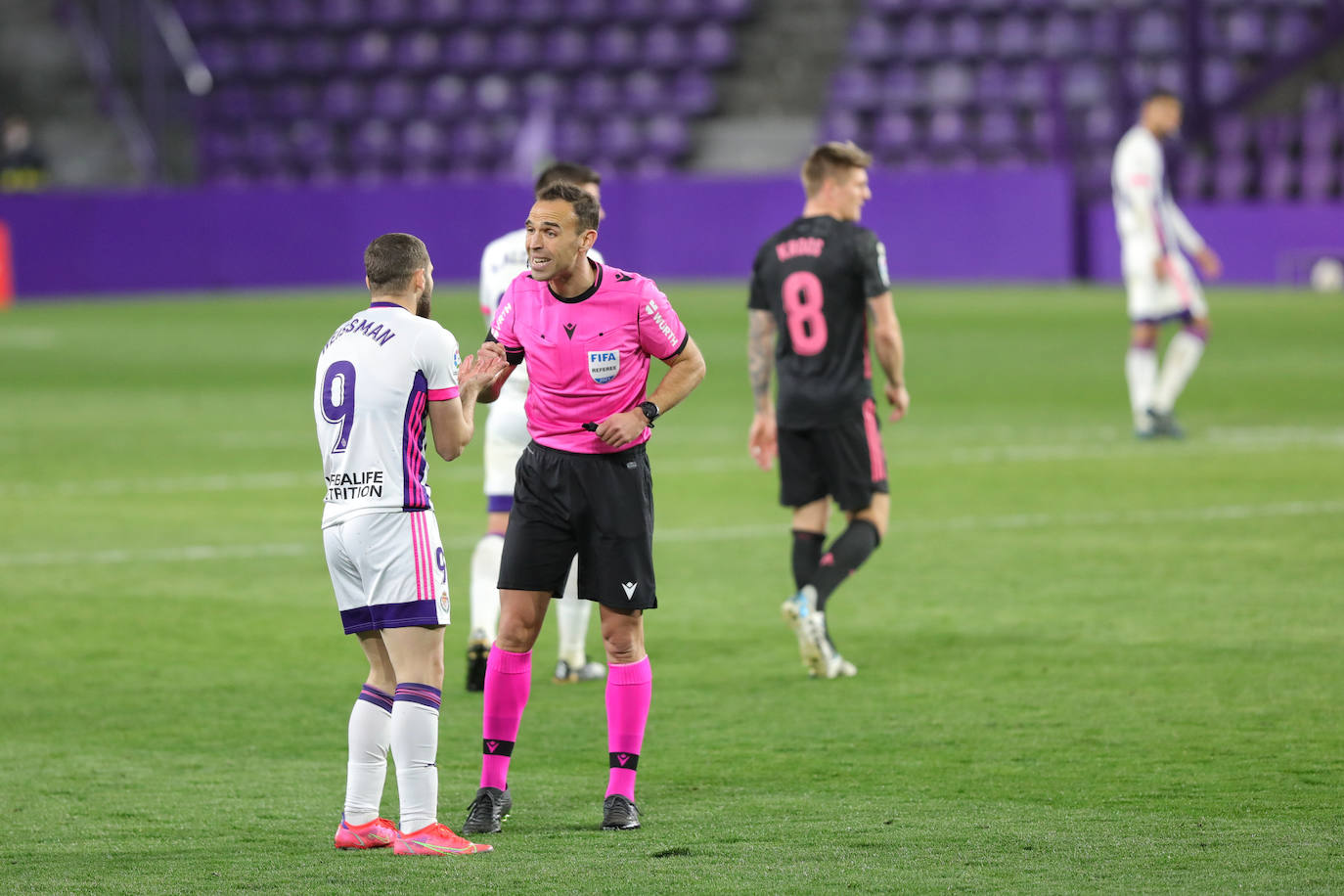 Así ha sido el partido entre el Real Valladolid y el Real Madrid. 