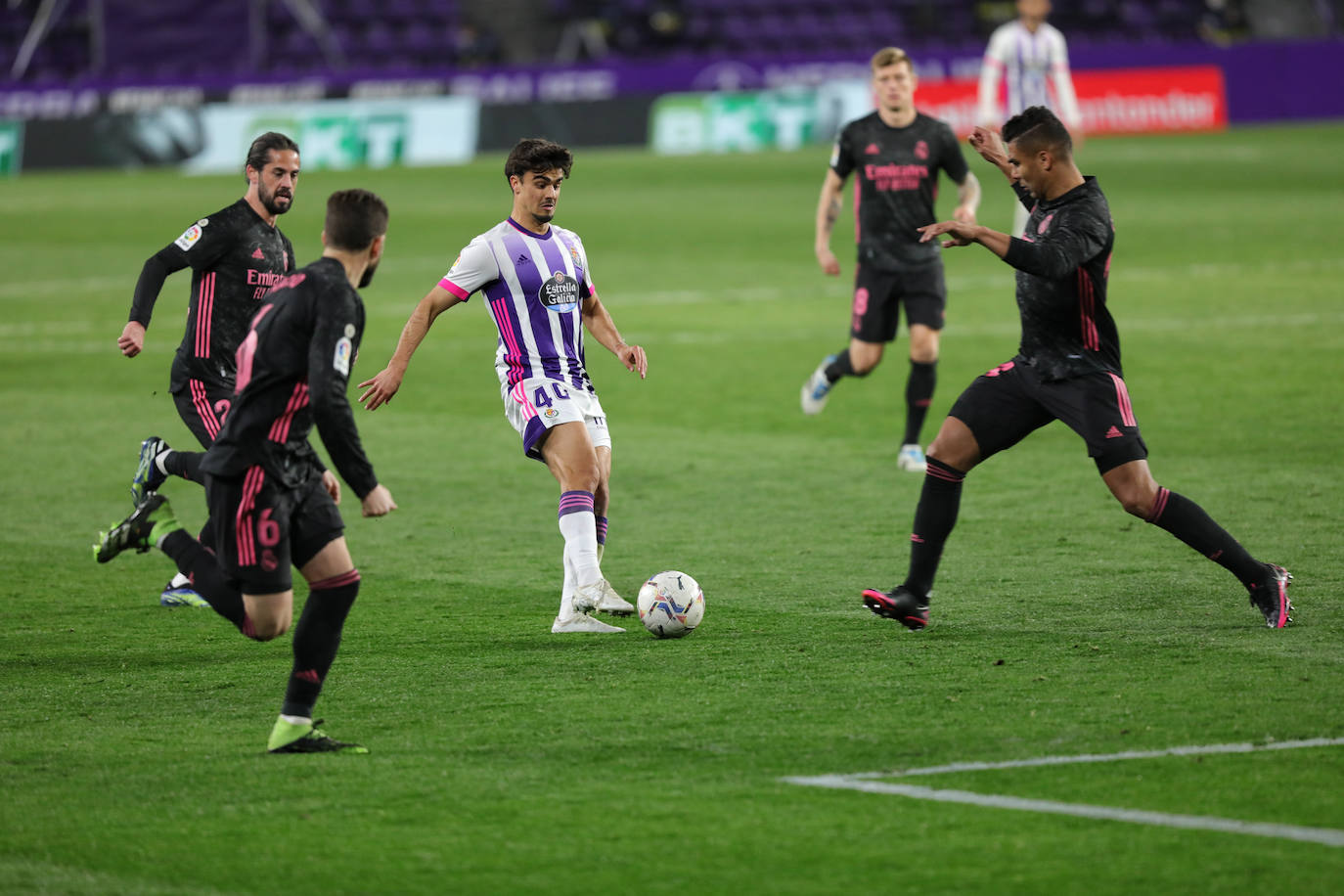 Así ha sido el partido entre el Real Valladolid y el Real Madrid. 