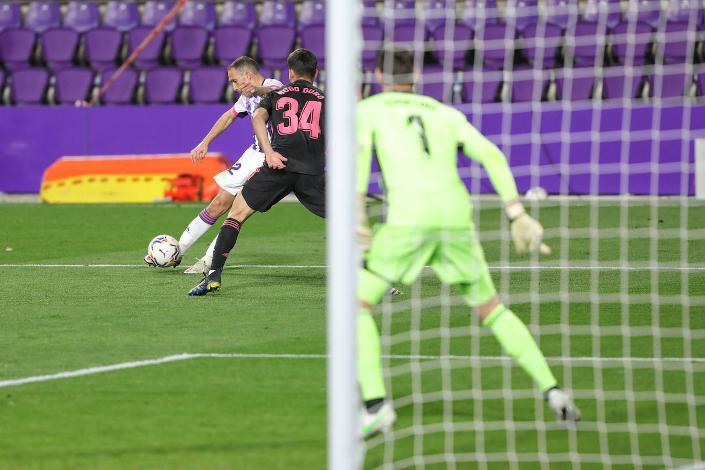 Así ha sido el partido entre el Real Valladolid y el Real Madrid. 