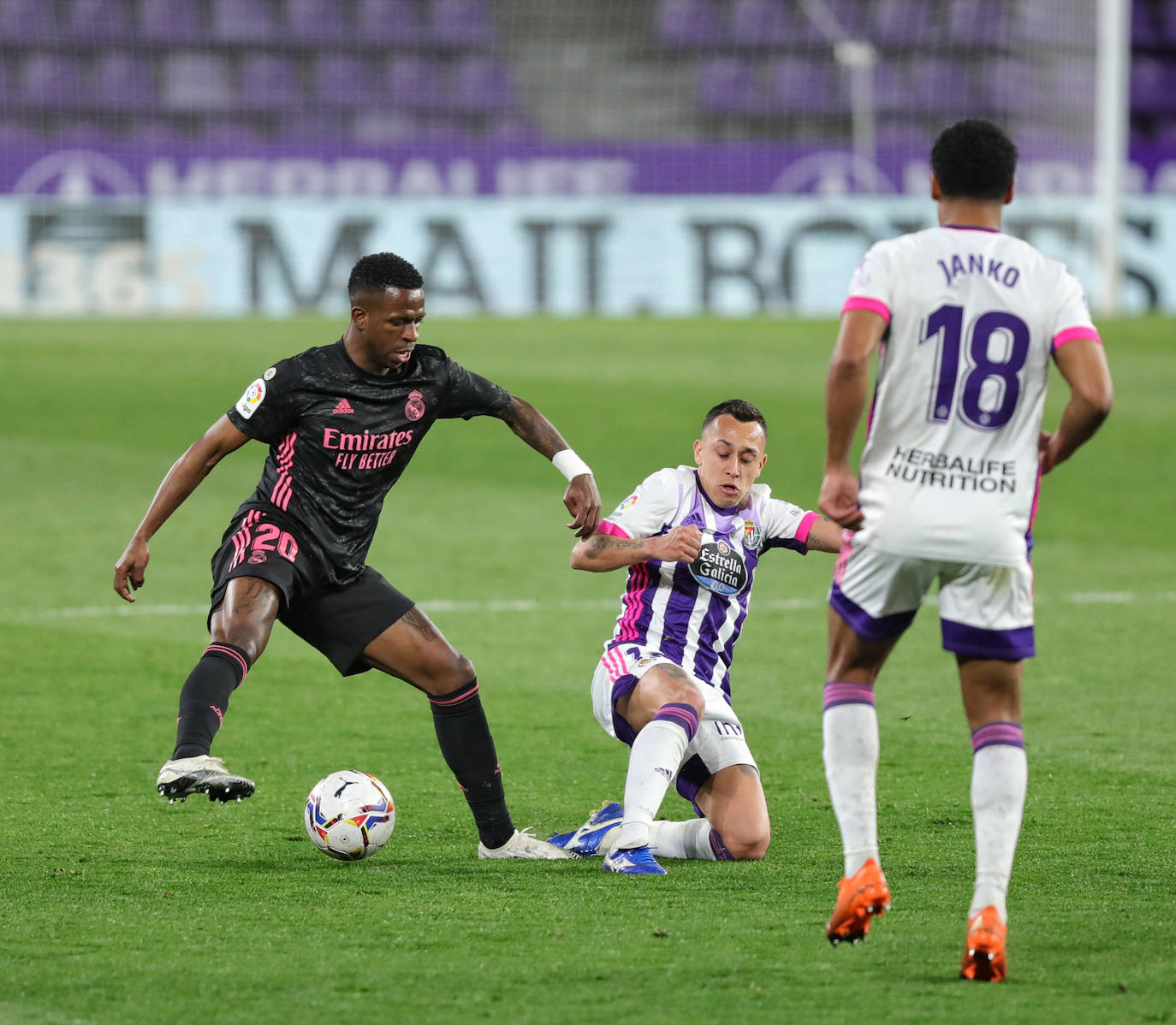 Así ha sido el partido entre el Real Valladolid y el Real Madrid. 