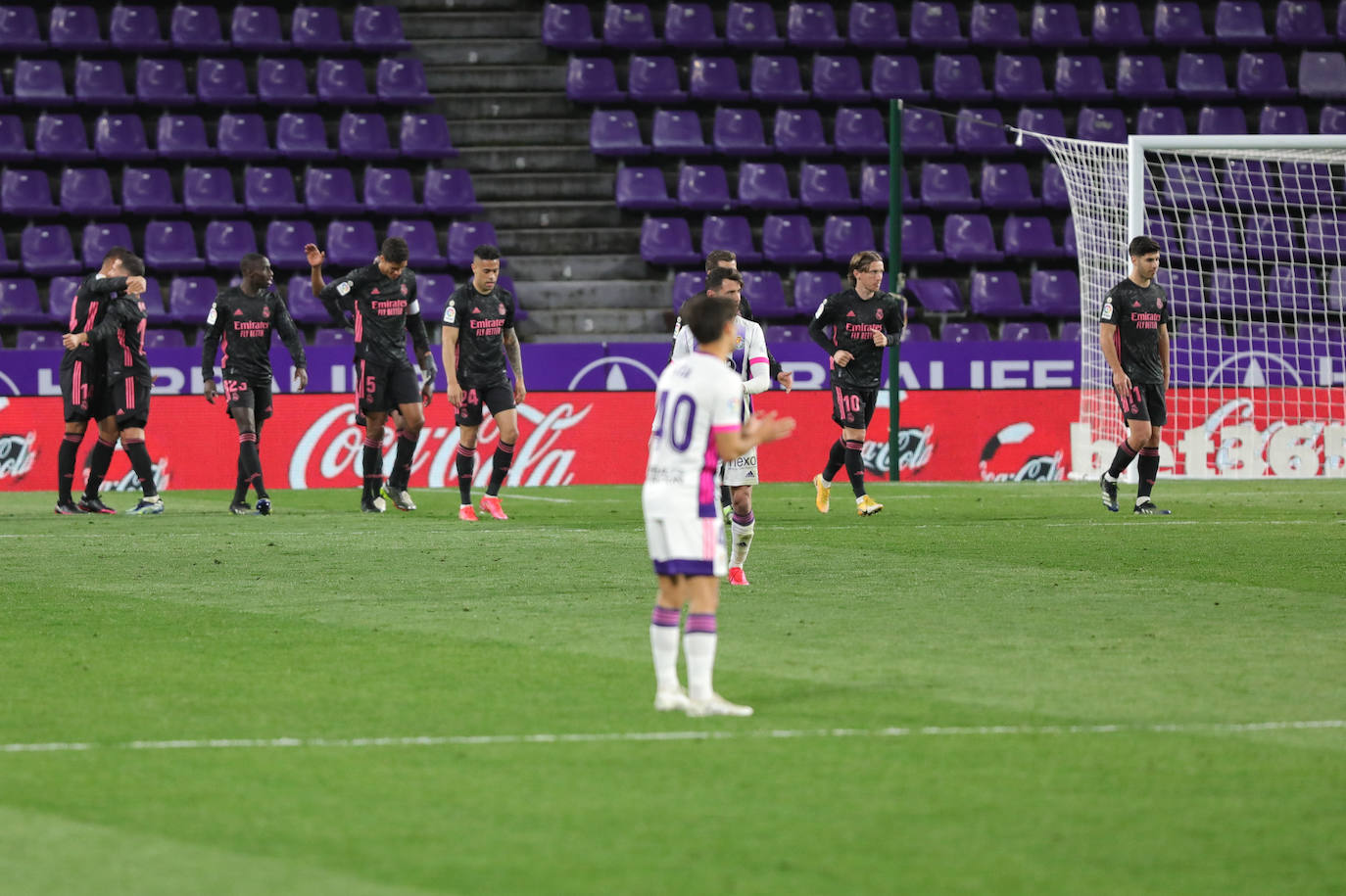 Así ha sido el partido entre el Real Valladolid y el Real Madrid. 