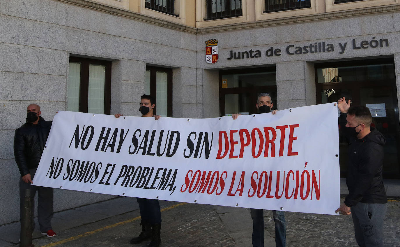 Protesta de la hostelería segoviana 