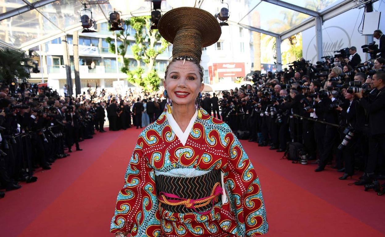 La actriz Victoria Abril.