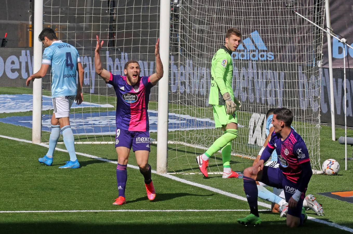 Fotos: Empate del Real Valladolid ante el Celta (1-1)