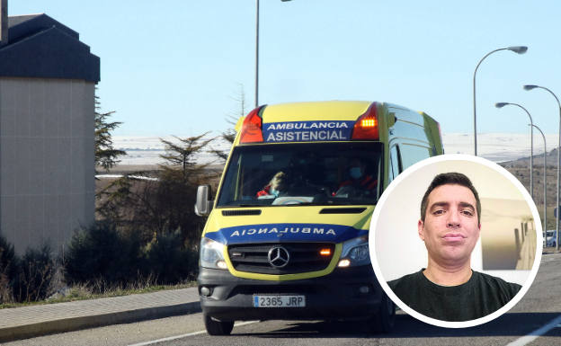 Álvaro de Antonio, la persona encargada de trasladar al primer positivo por covid de Segovia.