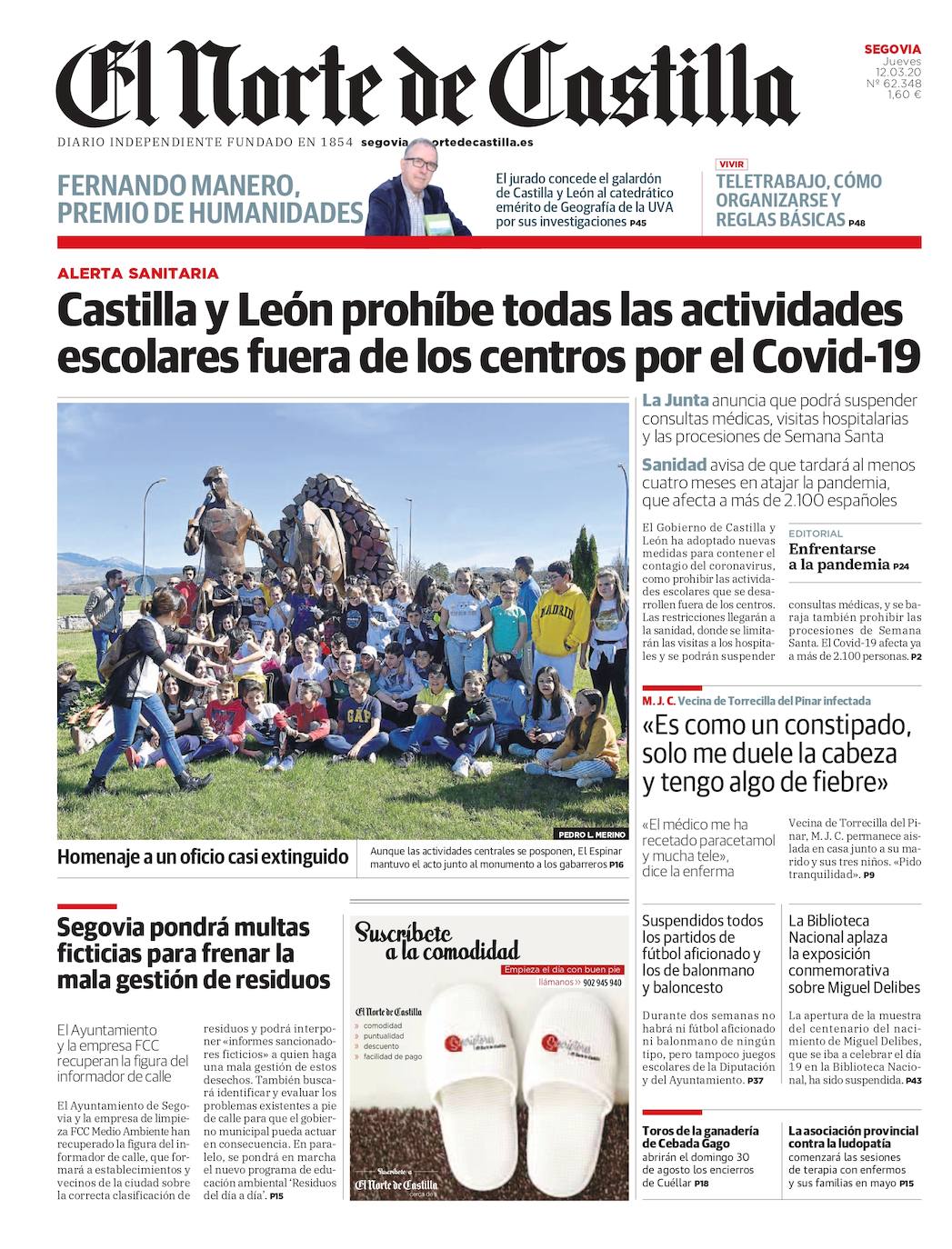 Cierran los colegios