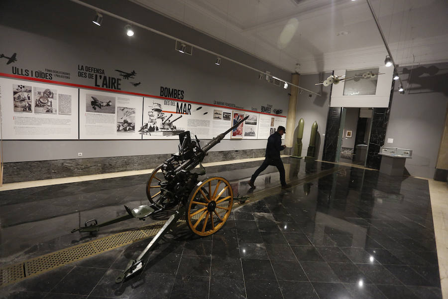 REFUGIO ANTIAÉREO EN EL AYUNTAMIENTO DE VALENCIA | Su función: proteger al alumnado del grupo escolar que había entonces en el lateral del edificio del Ayuntamiento. 