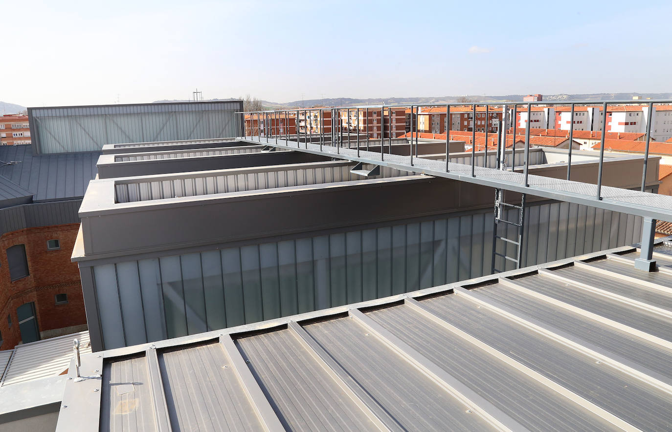 Estancia recuperada en la que se instalará la futura biblioteca.