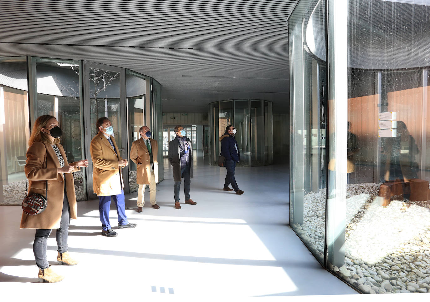 Estancia recuperada en la que se instalará la futura biblioteca.