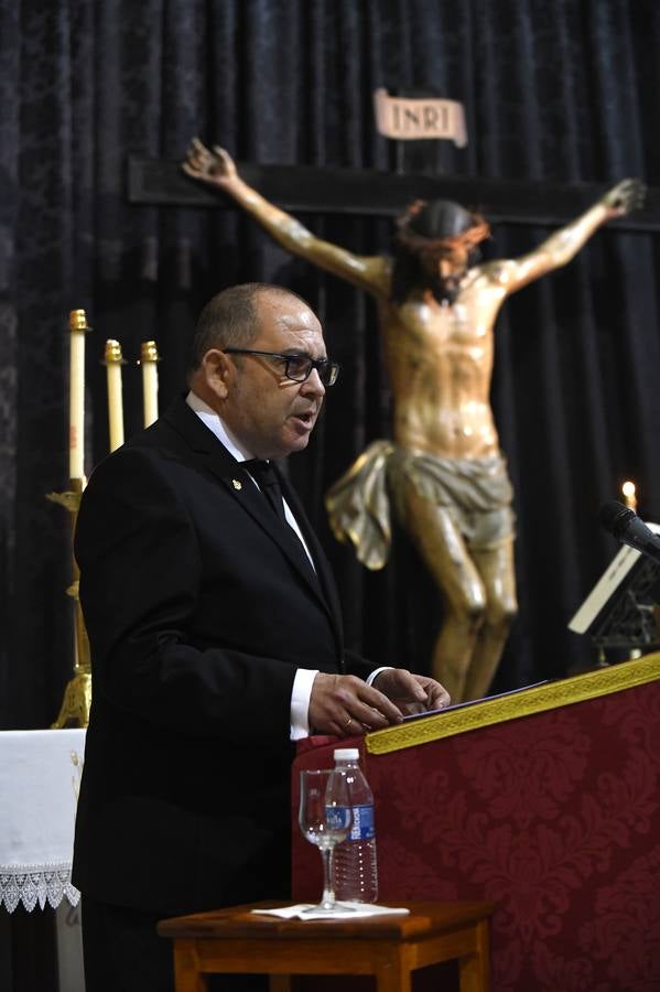 Fotos: Pregón Nazareno a cargo del profesor Alfredo Allúe