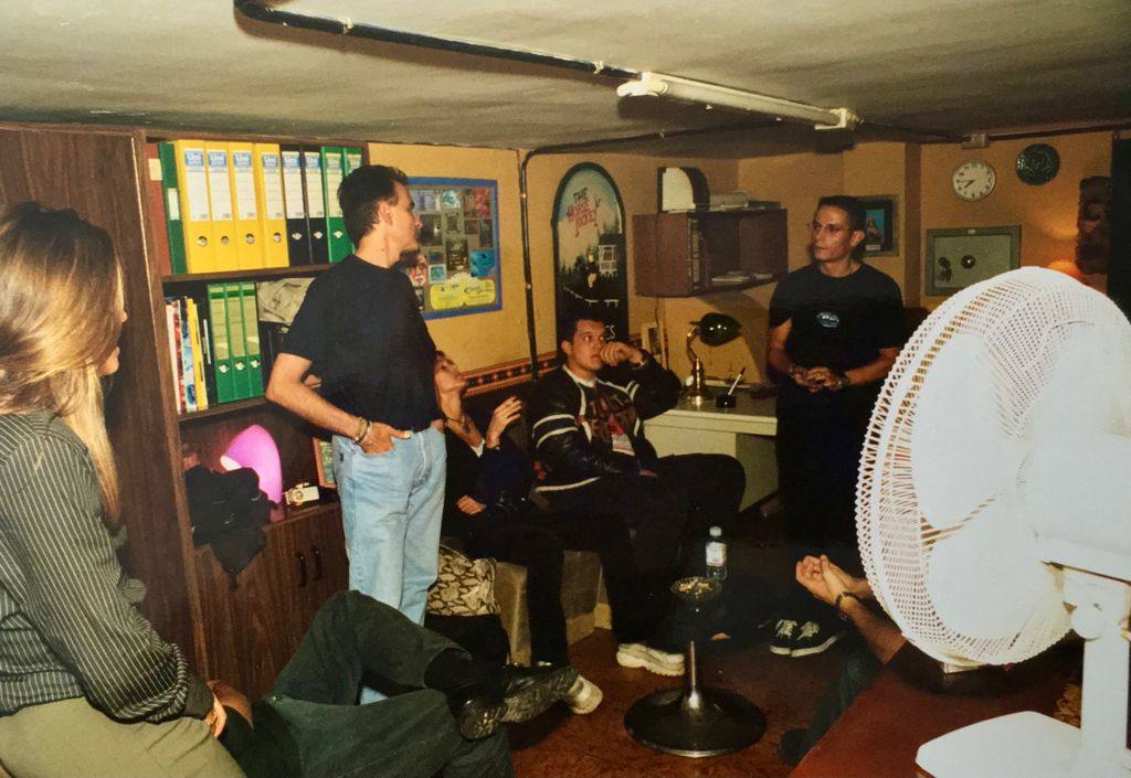 Sala Camarote, en los 90.